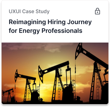 Reimagining Hiring Journey for Energy Professionals
