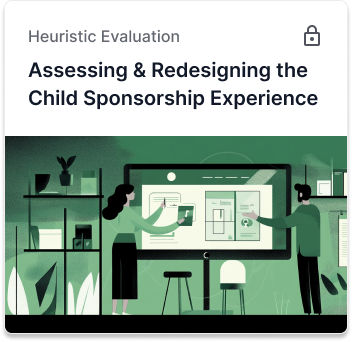 Assessing & Redesigning the Child Sponsorship Experience